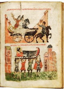 Conte des saints Boris et Gleb, seconde moitié du 14e siècle - Unbekannt