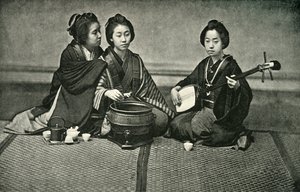 Thé et musique, 1891