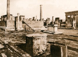 Tempio di Giove, Pompéi, Italie, années 1900 - Unbekannt