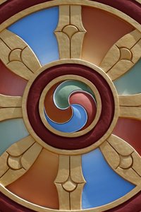 Temple des Mille Bouddhas. Congrégation Dashang Kagyu Ling. Roue du Dharma, La Boulaye, France - Unbekannt