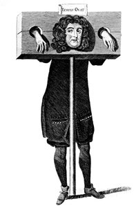 Testis Ovat, Titus Oates au pilori, 17e siècle vers 1905