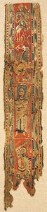 Fragment de textile, byzantin, 6ème-8ème siècle