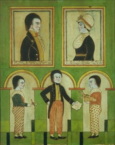 La Famille Abraham Pixler, vers 1815
