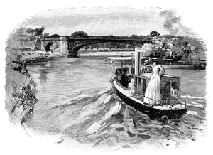 Le pont Albert, Windsor, Berkshire
