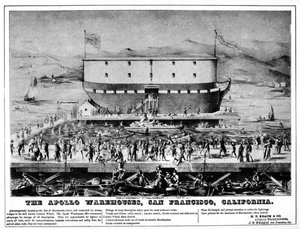 Les entrepôts Apollo, San Francisco, Californie, 19e siècle 1937