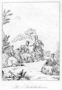 Les Archiduchesses, 17ème siècle