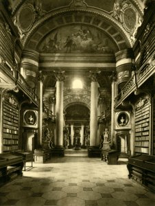 Bibliothèque nationale autrichienne, Vienne, Autriche