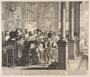 Le Banquet pour le retour du fils prodigue, vers 1636 - Unbekannt