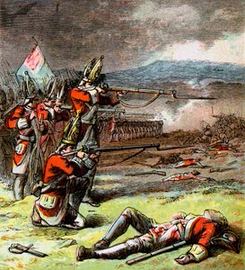La Bataille de Culloden, 1746, vers 1850