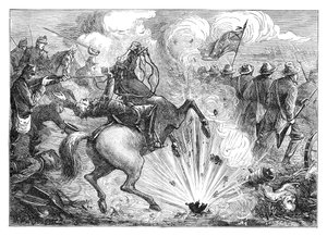 La bataille de Pittsburg Landing, 1862, fin du 19ème siècle