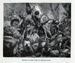 La Bataille de Roncevaux, 1882 - Unbekannt
