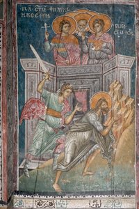 La Décapitation de Saint Jean-Baptiste, vers 1350 - Unbekannt