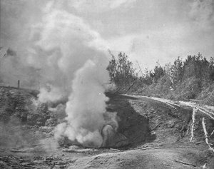 Le Black Growler, Norris Geyser Basin, parc de Yellowstone, Montana, USA