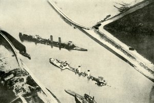 Le blocage du port de Zeebrugge, 1919
