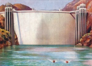Le barrage de Boulder, USA, 1938