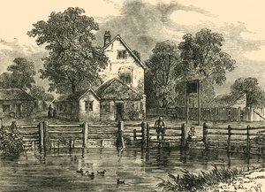 Le Brill, Somers Town, en 1780, vers 1876