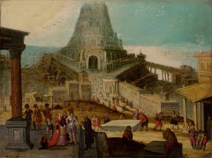 La construction de la tour de Babel - Unbekannt