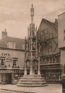 Le Buttercross, Winchester, Hampshire, début du 20e siècle