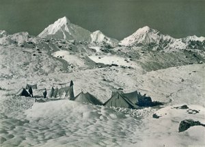 Le camp sous Jongsong La, vers 1903 - Unbekannt