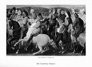 Les pèlerins de Canterbury, XIXe siècle