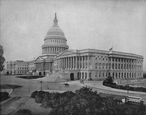 Le Capitole, Washington, vers 1897