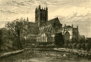 La Cathédrale, depuis le Swan Pool, 1898