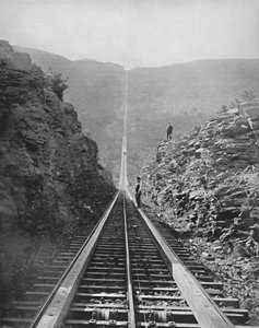 Le chemin de fer de Catskill, XIXe siècle