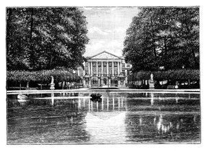 La Chambre des représentants, Bruxelles, vers 1888