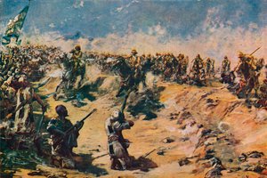 La Charge des 21e Lanciers à Omdurman, 1898