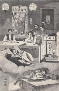 Les Chinois à New York - Scène dans un club de la rue Baxter Harper