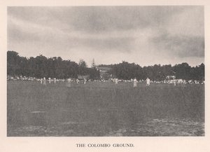Le terrain de cricket de Colombo, Ceylan, 1912 - Unbekannt