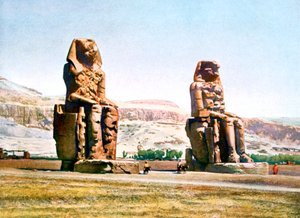 Les Colosses de Memnon, Égypte, 20ème siècle - Unbekannt