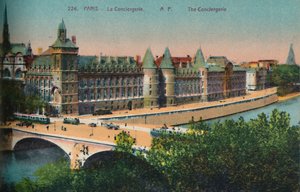 La Conciergerie, Paris, vers 1920