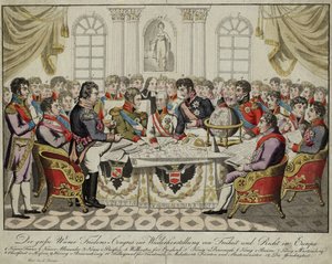 Le Congrès de Vienne, c. 1815