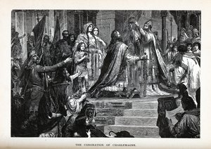 Le couronnement de Charlemagne, 1882 - Unbekannt