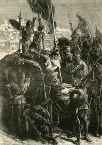 Les Croisés devant Jérusalem, 1099