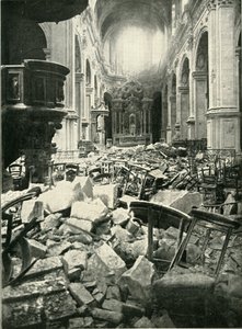 Les dégâts causés à la cathédrale de Cambrai