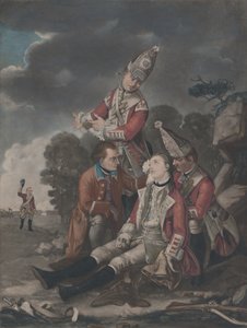 La mort du général Wolfe à Québec en septembre 1759, 10 octobre 1779 - Unbekannt