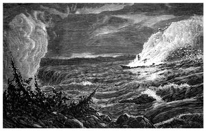 La Destruction du Caroline, 1837, vers 1860