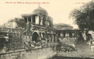 Le puits de plongée à Niyamuddin - Delhi
