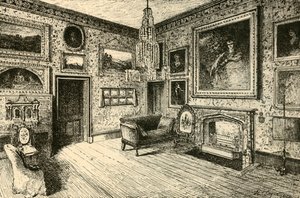 Le salon à Abbotsford, 1882 - Unbekannt