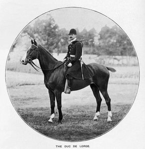 Le Duc De Lorge, vers 1901, 1903