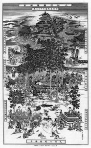 Les huit incidents du Nirvana de Sakyamuni
