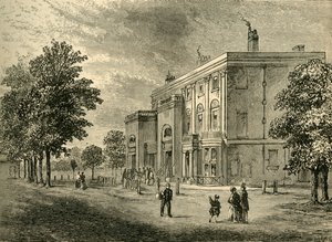 Les Eyre Arms en 1820, vers 1876