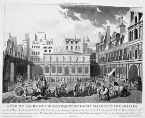 Les Festivités du Couronnement, Paris, 2 décembre 1804