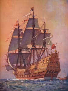 Le plus beau vaisseau de guerre de son temps, le Sovereign of the Seas a marqué une étape importante dans le développement