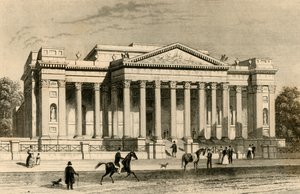 Le Fitzwilliam Museum, Cambridge, c1835