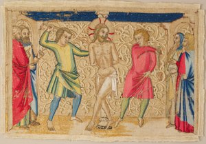 La Flagellation, italien, milieu du 14e siècle - Unbekannt