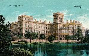 Le Foreign Office, Londres, vers 1910