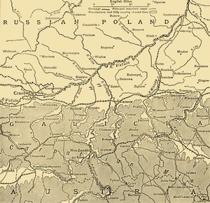 La campagne de Galicie, Première Guerre mondiale, vers 1915, 1920
